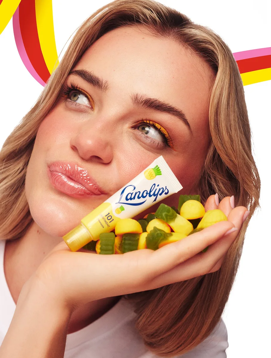 Lanolips × Allen’s Pineapple lip balm · 10g · product photo 2