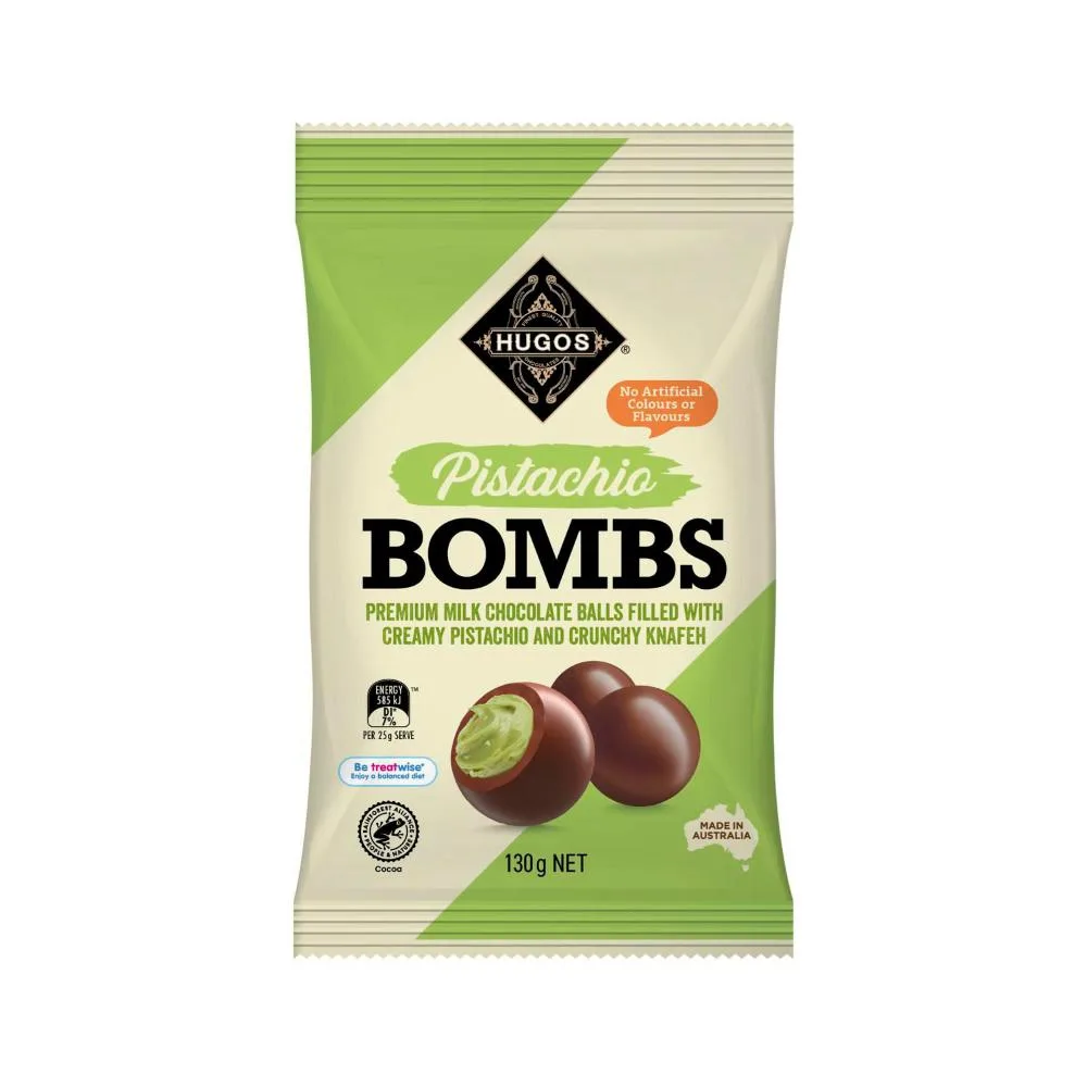 Hugo’s Pistachio Bombs · 130g · product photo 1