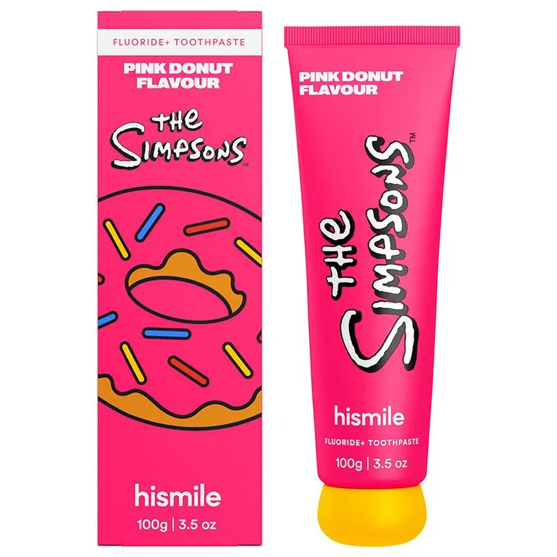 Hismile The Simpsons Pink Donut toothpaste · 100g · product photo 1